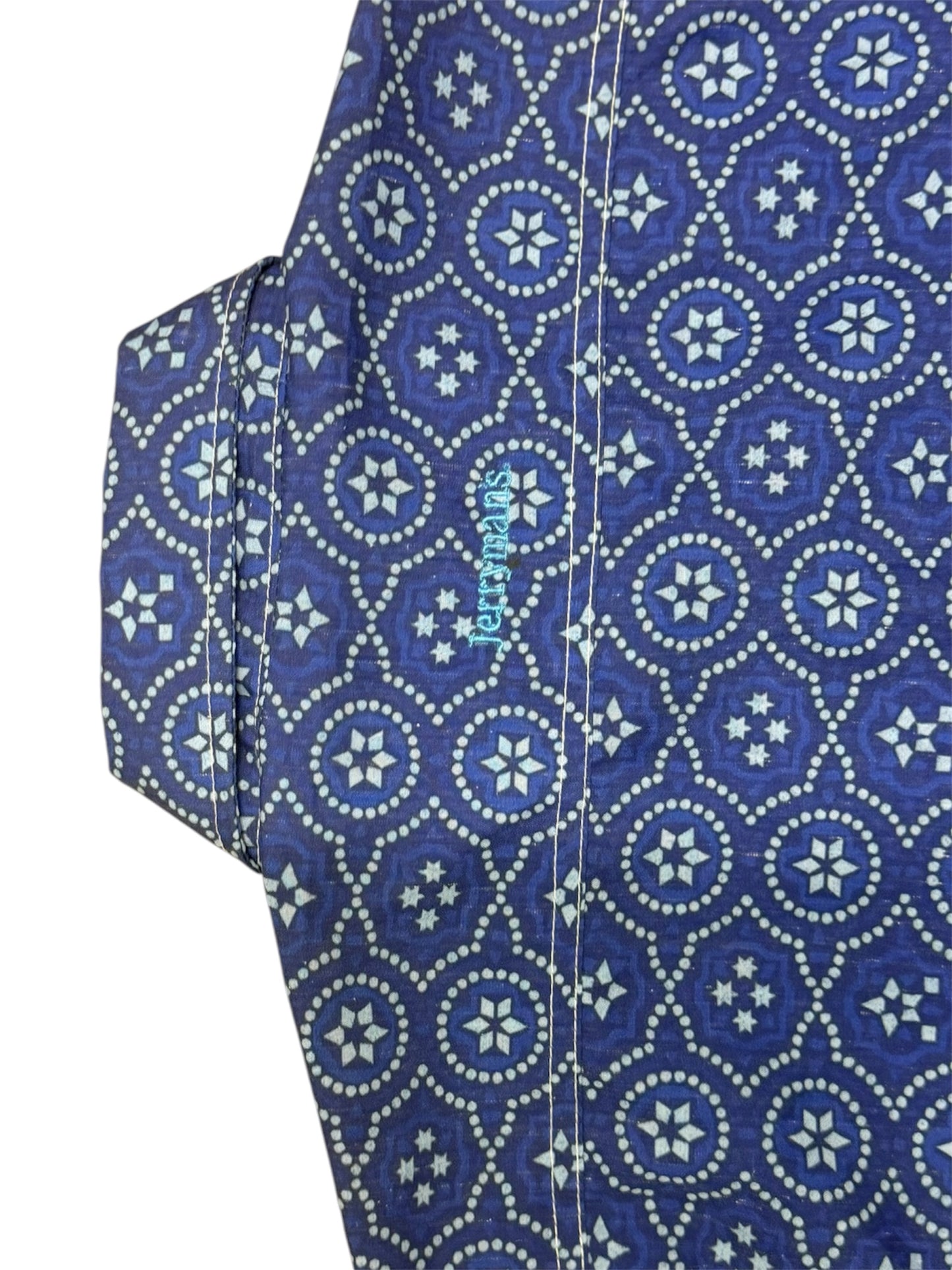 Hatchet Long Sleeve Wester in Star Blue